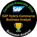 SAP Certified Associate - SAP Hybris Commerce Business Analyst 6.3 logo